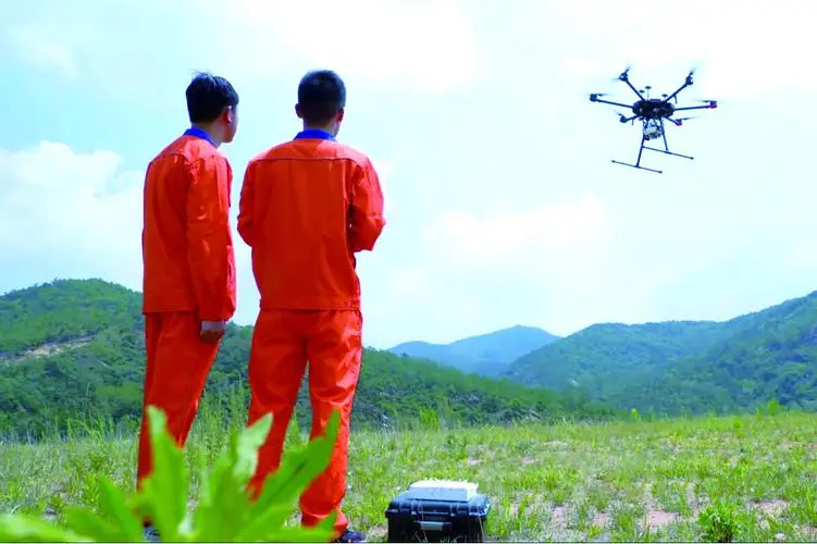 高密无人机倾斜摄影巡检拍摄